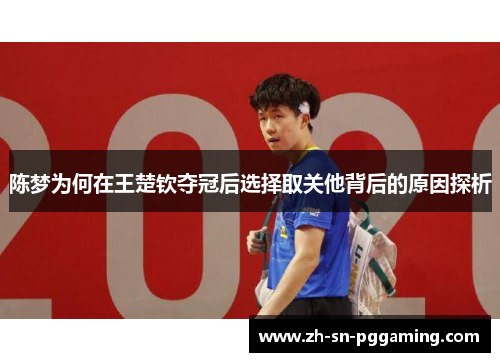 陈梦为何在王楚钦夺冠后选择取关他背后的原因探析